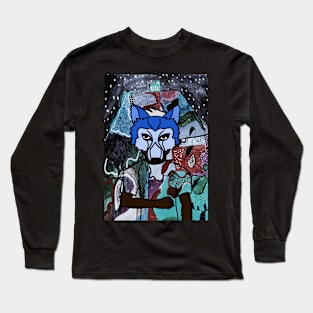 MaleMask NFT with AnimalEye Color and DarkSkin Color - Unnamed Long Sleeve T-Shirt